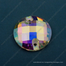 14, 16, 18mm Round Sew en Strass Stones Beads